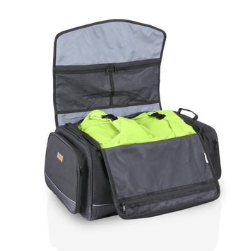 Alpha Universal Waterproof Tail Bag 60Ltrs with Rain Cover and Waterproof Inner Dry Bags. Fits on All Motorcycles.